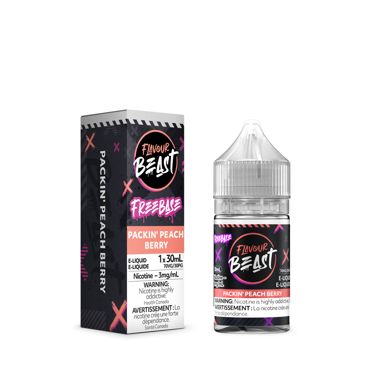 Flavour Beast Juice 30ml – Packin Peach Berry