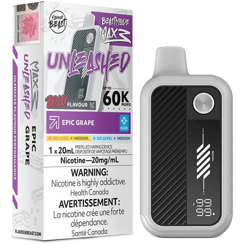 Flavour Beast Unleashed 60K – Epic Grape