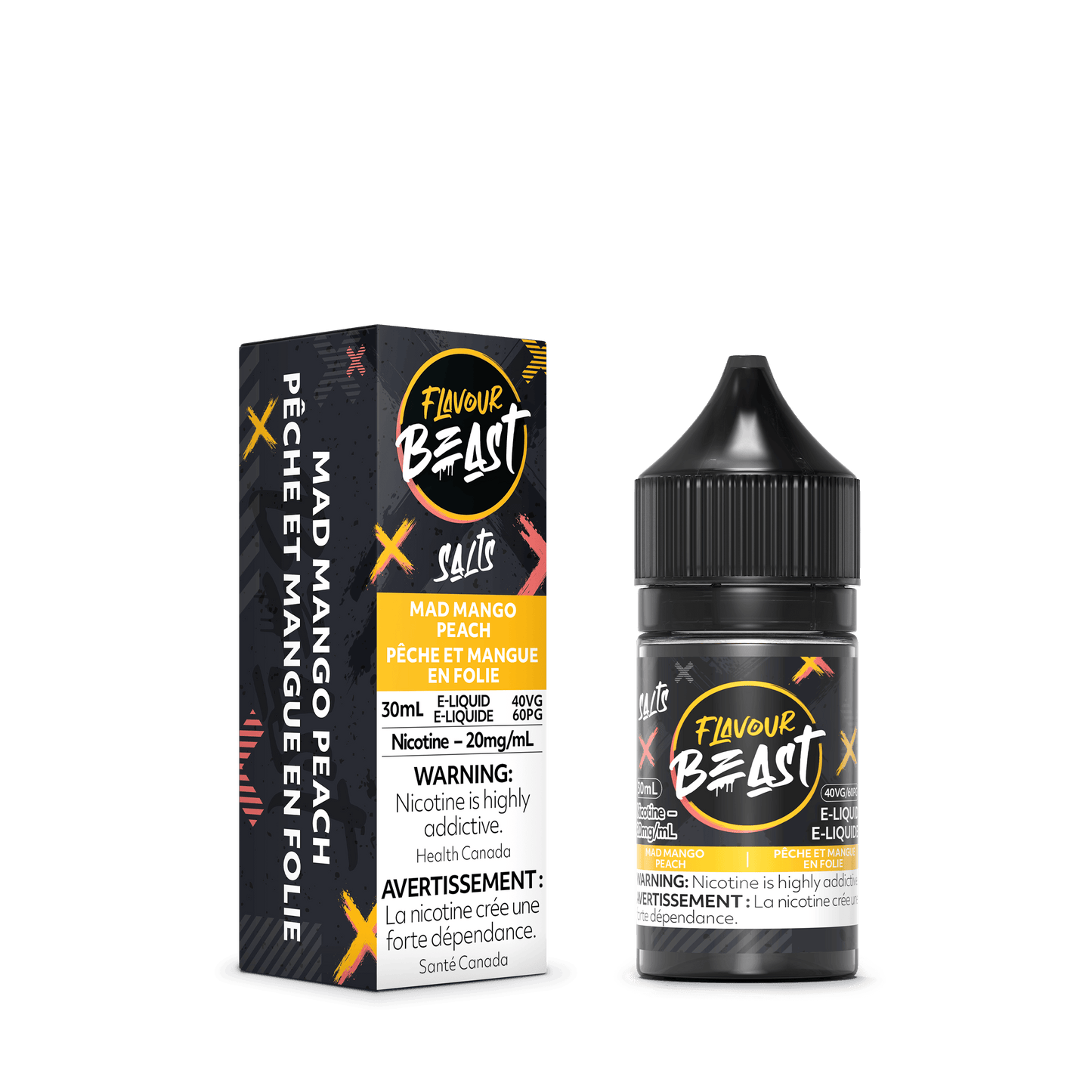 Flavour Beast Juice 30ml – Mad Mango Peach
