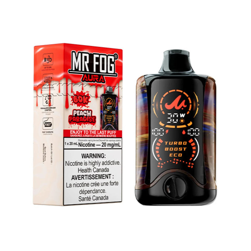 Mr. Fog Aura 60K – Peach Paradise