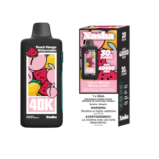 Nasha 40K – Peach Mango Watermelon
