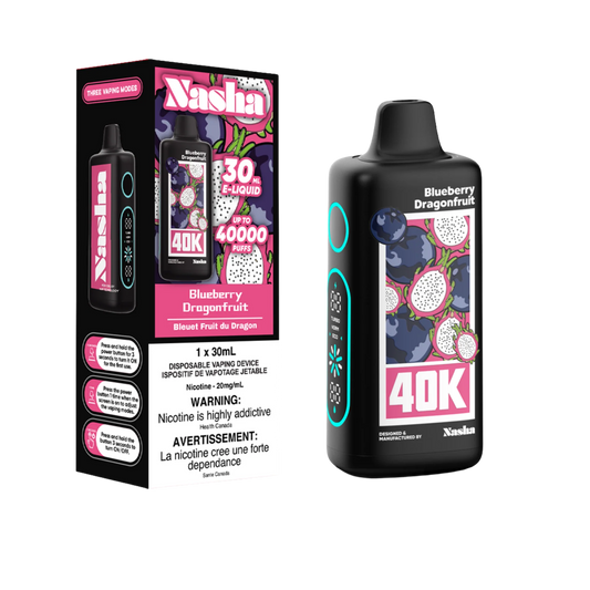 Nasha 40K – Blueberry Dragon Fruit