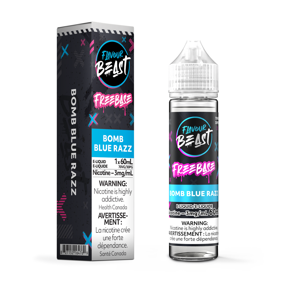 Flavour Beast Juice 60ml – Bomb Blue Razz
