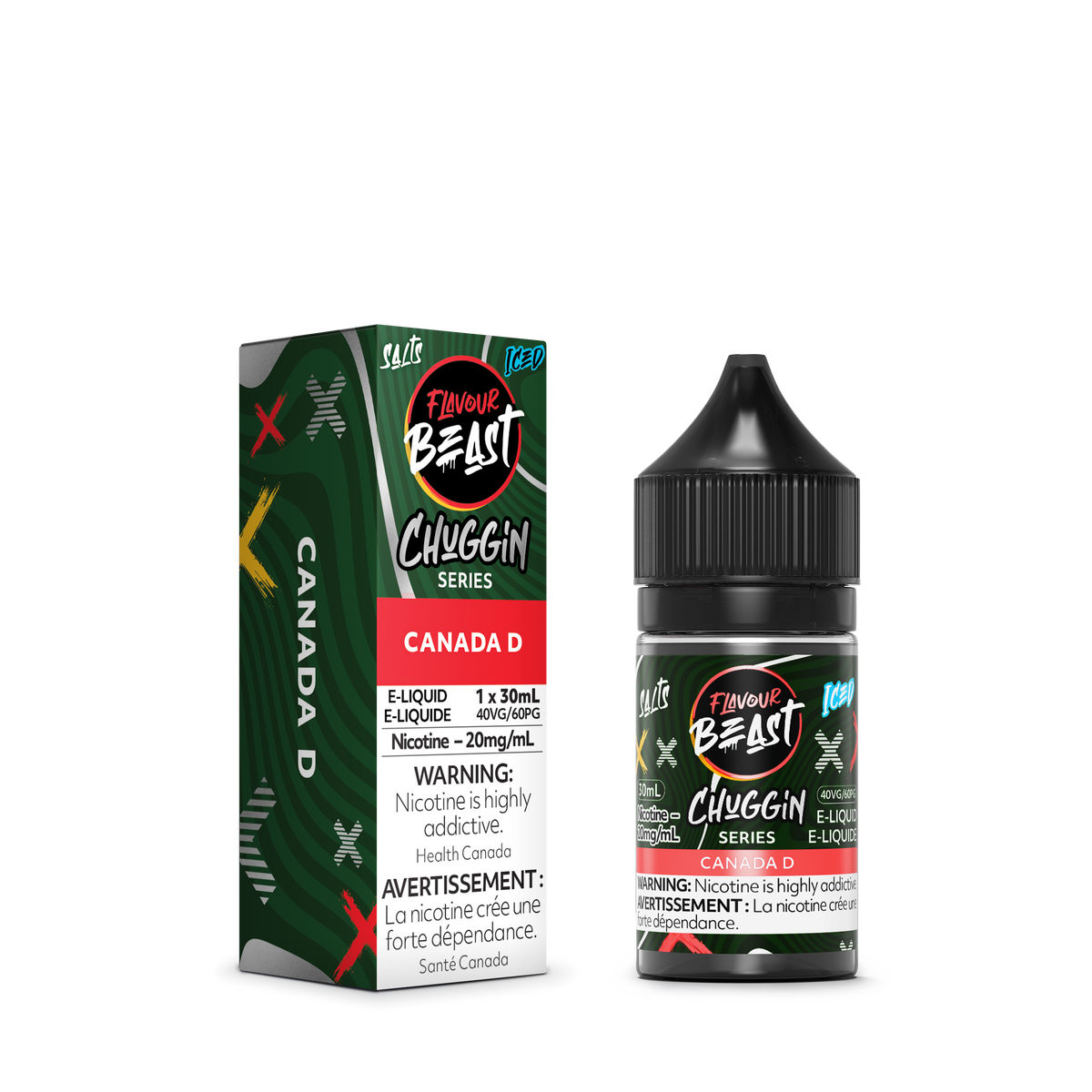 Flavour Beast Juice 30ml – Canada D