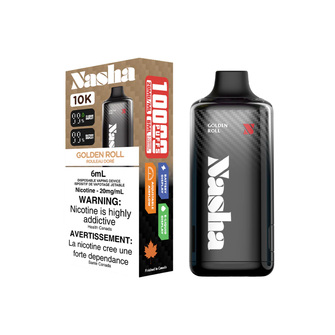 Nasha 10K – Golden Roll