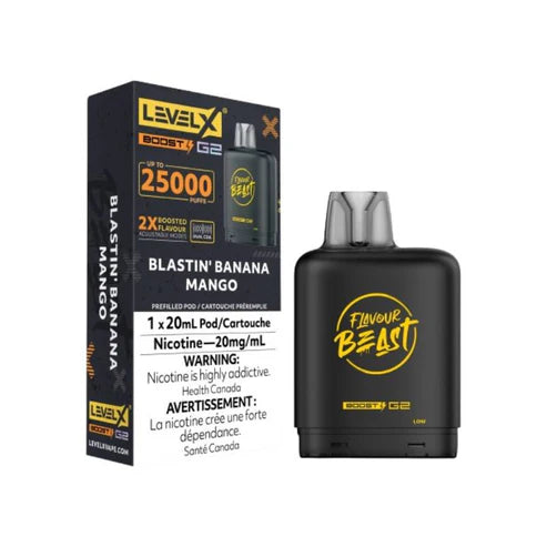 LEVEL X G2 Pods 25k — Blastin Banana Mango