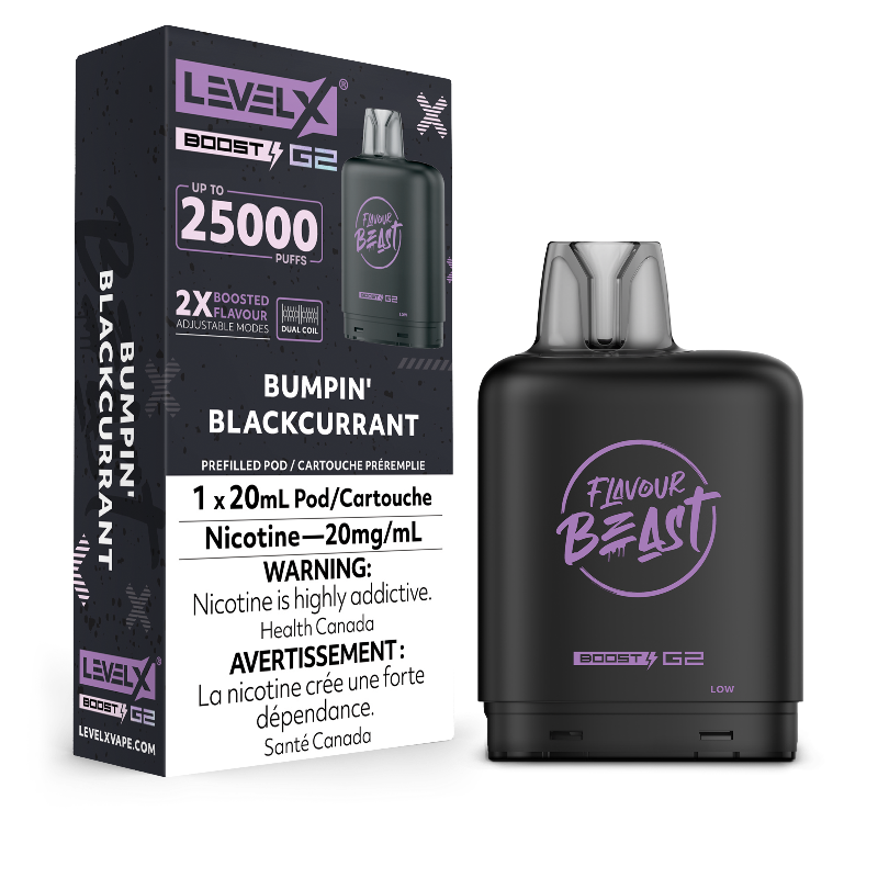 LEVEL X G2 Pods 25k — Bumpin Blackcurrant