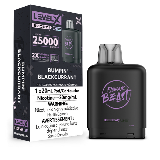 LEVEL X G2 Pods 25k — Bumpin Blackcurrant