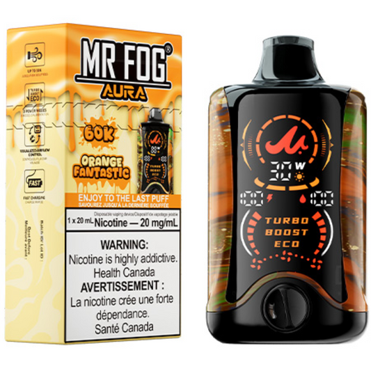 Mr. Fog Aura 60K – Orange Fantastic