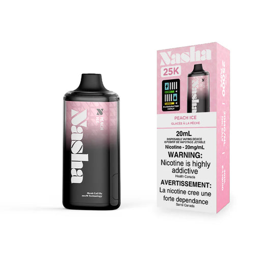 Nasha 25K – Peach Ice