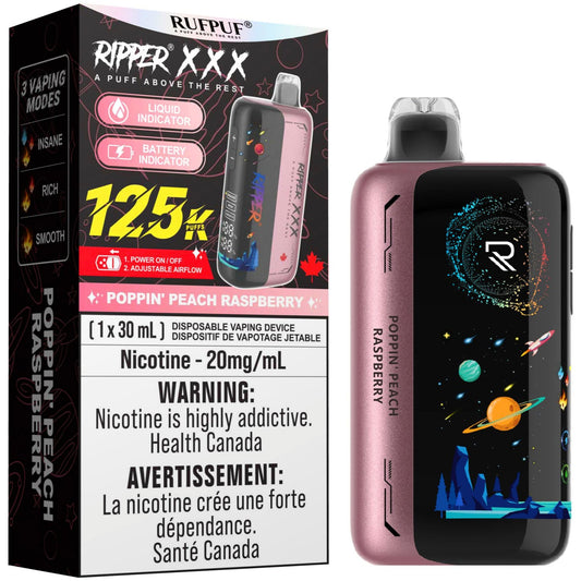 RIPPER XXX 125k — Poppin Peach Raspberry