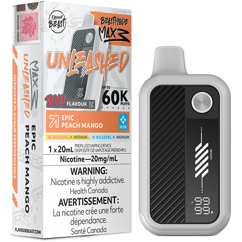 Flavour Beast Unleashed 60K – Epic Peach Mango