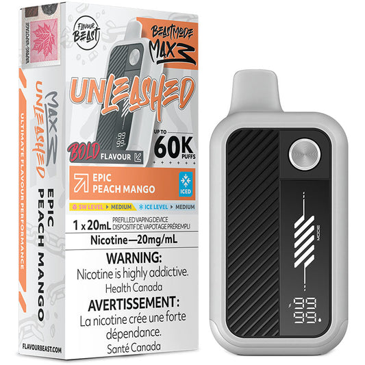 Flavour Beast Unleashed 60K – Epic Peach Mango