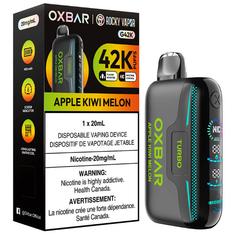 Oxbar 42k – Apple Kiwi Melon